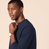 Amazon Essentials Men’s Slim-Fit Long Sleeve T-Shirt(Navy)