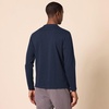 Amazon Essentials Men’s Slim-Fit Long Sleeve T-Shirt(Navy)