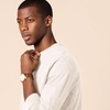 Amazon Essentials Men’s Slim-Fit Long Sleeve T-Shirt(Oatmeal Heather)