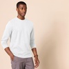 Amazon Essentials Men’s Slim-Fit Long Sleeve T-Shirt(White)