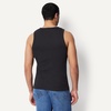 Amazon Essentials Men’s Slim-Fit Ribbed Tank Top, Pack of 2(Black)