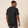 Amazon Essentials Short Sleeve Henley Shirt for Men – Regular-Fit Pique (Available in Big & Tall), Pack of 2(Black)