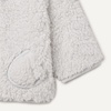 Amazon Essentials Unisex Babies’ Hooded Sherpa Jacket(Dove Grey)