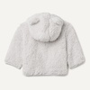 Amazon Essentials Unisex Babies’ Hooded Sherpa Jacket(Dove Grey)