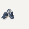 Amazon Essentials Unisex Kids and Toddlers’ Hook and Loop Athletic Sneakers for Boys and Girls(Navy)