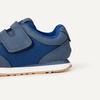 Amazon Essentials Unisex Toddlers’ Hook & Loop Athletic Sneakers(Navy)