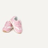 Amazon Essentials Unisex Toddlers’ Hook & Loop Athletic Sneakers(Pink/Ivory)