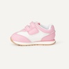 Amazon Essentials Unisex Toddlers’ Hook & Loop Athletic Sneakers(Pink/Ivory)