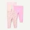 Amazon Essentials Unisex Toddlers and Babies’ Leggings(Pink/Apples)