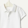 Amazon Essentials x Sofia Grainge Baby Boys’ Short Sleeve Cotton Romper with Snap Closure, Breathable(Light Tan/White)