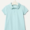 Amazon Essentials x Sofia Grainge Baby Boys’ Short Sleeve Cotton Romper with Snap Closure, Breathable(Navy/Pale Mint Green)