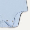 Amazon Essentials x Sofia Grainge Unisex Babies’ Short Sleeve Crewneck Bodysuit(Bunnies/Light Blue/Stripe)