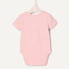 Amazon Essentials x Sofia Grainge Unisex Babies’ Short Sleeve Crewneck Bodysuit(Delicate Floral/Ivory/Pink)