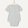 Amazon Essentials x Sofia Grainge Unisex Babies’ Short Sleeve Crewneck Bodysuit(Rabbits/Round Trees/Stripe)