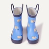 Amazon Essentials x Sofia Grainge Unisex Toddlers’ Waterproof Rubber Rain Boots for Boys and Girls(Blue Elephant Rain)