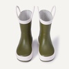 Amazon Essentials x Sofia Grainge Unisex Toddlers’ Waterproof Rubber Rain Boots for Boys and Girls(Olive)