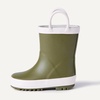 Amazon Essentials x Sofia Grainge Unisex Toddlers’ Waterproof Rubber Rain Boots for Boys and Girls(Olive)