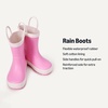 Amazon Essentials x Sofia Grainge Unisex Toddlers’ Waterproof Rubber Rain Boots for Boys and Girls(Rose)
