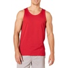 Amazon Essentials Men’s Active Quick Dry Tech Stretch Moisture Wicking Lightweight Gym Tank Top(Red)