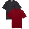 Charcoal Heather/Burgundy