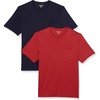 Navy/Dark Red