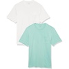 White/Aqua