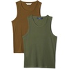 Dark Olive/Deep Brown