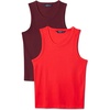 Red/Dark Burgundy