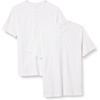 Amazon Essentials Men’s Slim-Fit Short-Sleeve Pique Henley Shirt, Pack of 2(White)