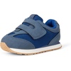 Amazon Essentials Unisex Toddlers’ Hook & Loop Athletic Sneakers(Navy)