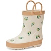 Amazon Essentials x Sofia Grainge Unisex Toddlers’ Waterproof Rubber Rain Boots for Boys and Girls(Ivory Owl Friends)