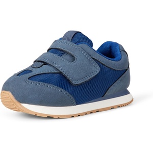 Amazon Essentials Unisex Toddlers’ Hook & Loop Athletic Sneakers(Navy)