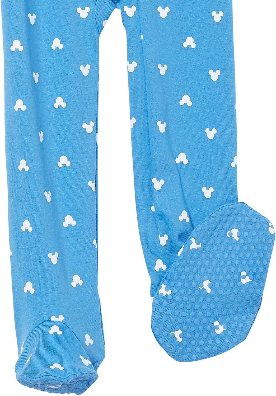 image:imageAmazon Essentials Disney Marvel Star Wars Unisex Babies SnugFit Cotton Footed Sleepers MultipacksMickey Oh Boy