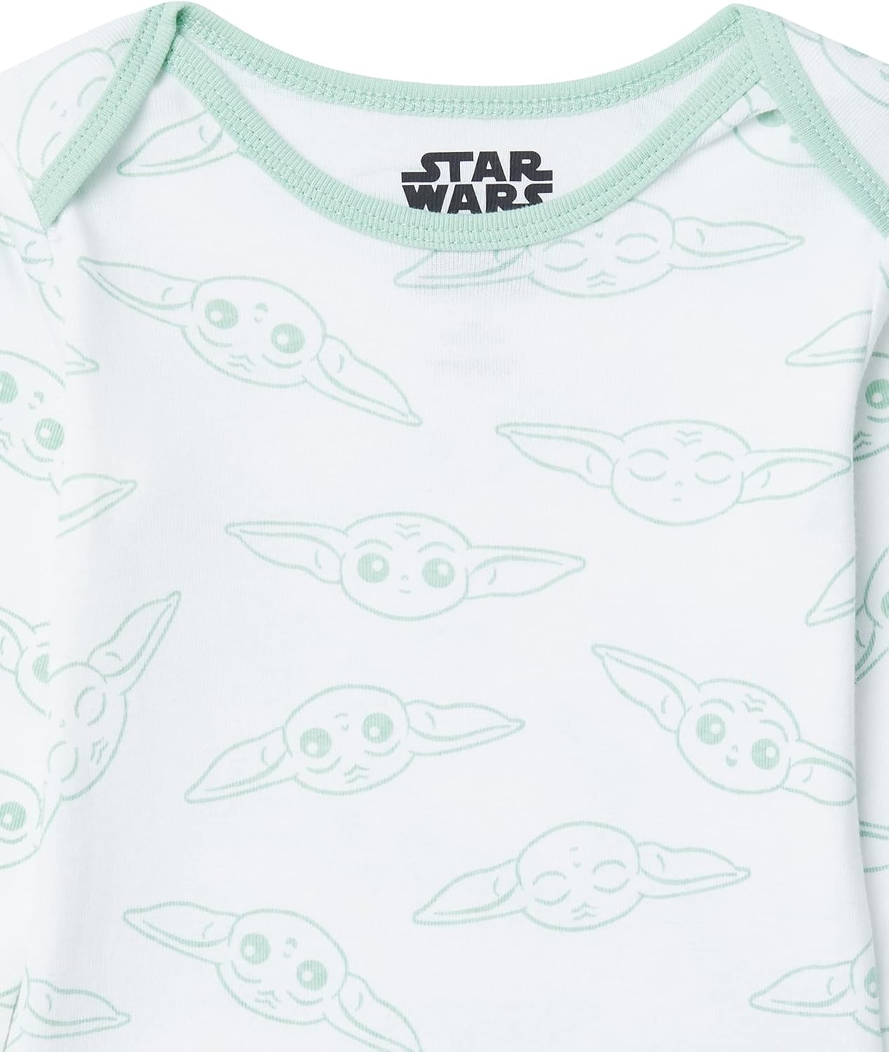 image:imageAmazon Essentials Disney Unisex Babies Cotton Knit LongSleeve Bodysuits Pack of 5Star Wars Child