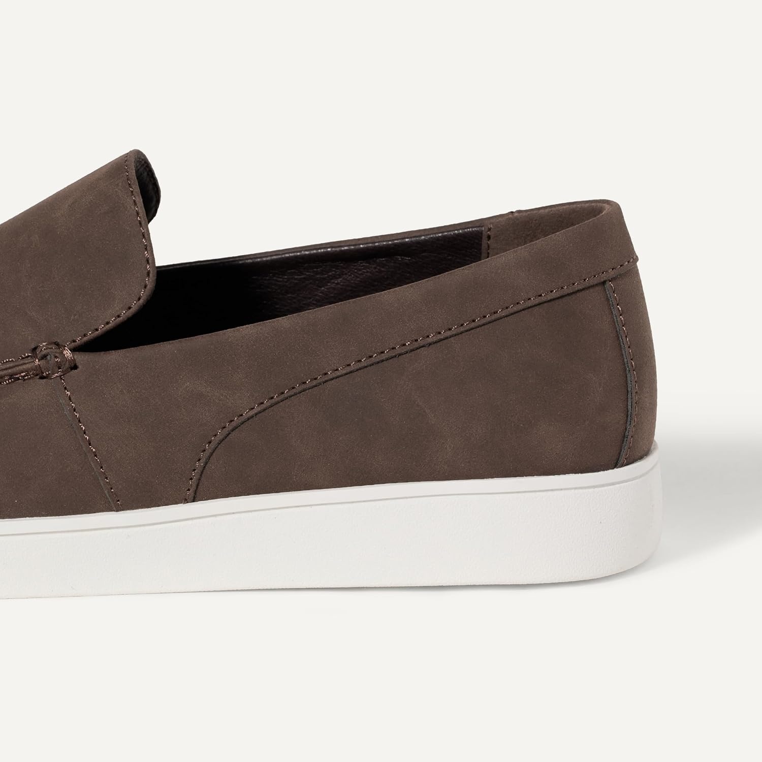 image:imageAmazon Essentials Mens Casual Slipon Loafer Sneakers with Memory FoamBrown Faux Leather