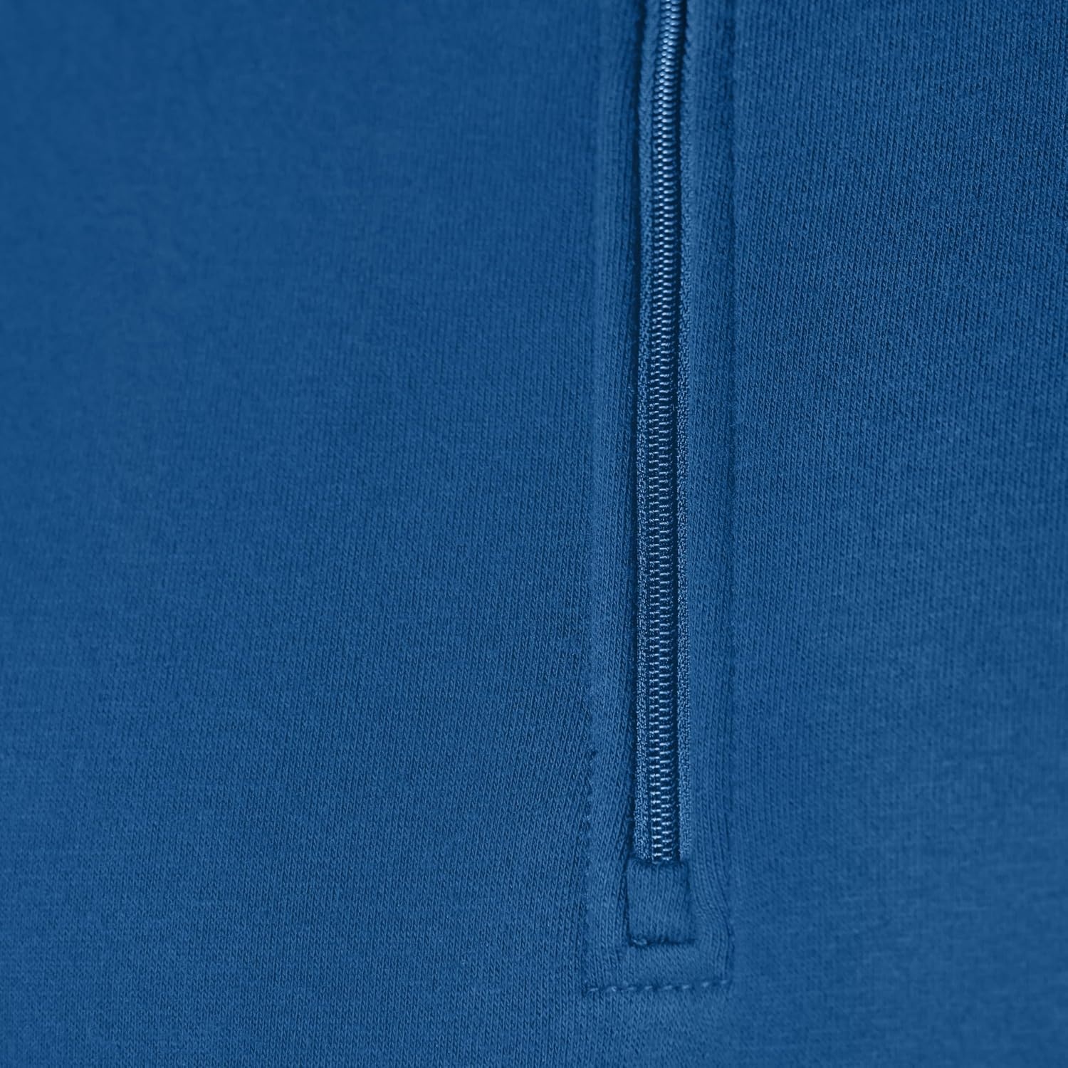image:imageAmazon Essentials Mens Regular Fit LongSleeve QuarterZip Pullover Fleece Sweatshirt with Mock Neck MidweightDark Teal