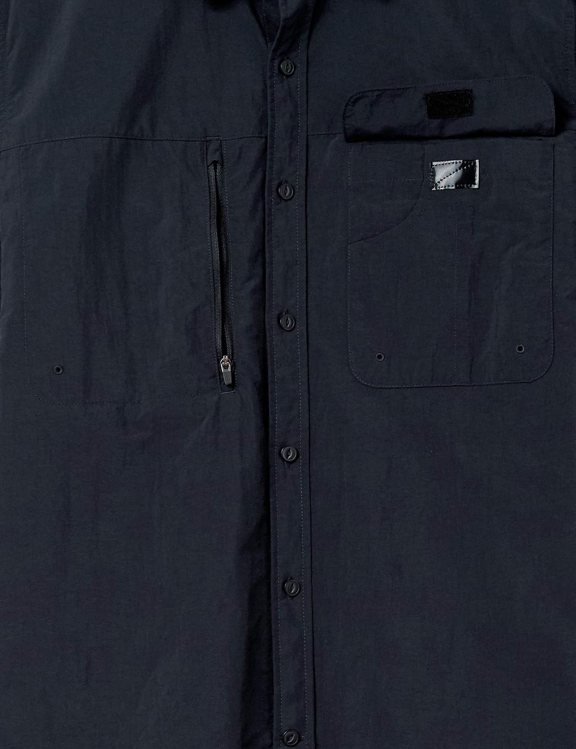 image:imageAmazon Essentials Mens Regularfit ShortSleeve Moisture Wicking Hiking ShirtBlack