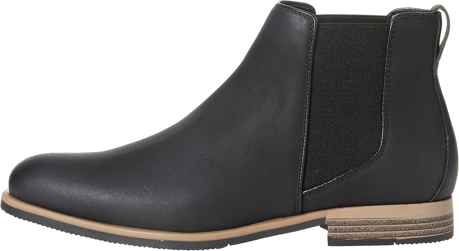 image:imageAmazon Essentials Mens Slip On Chelsea Ankle BootBlack Suede