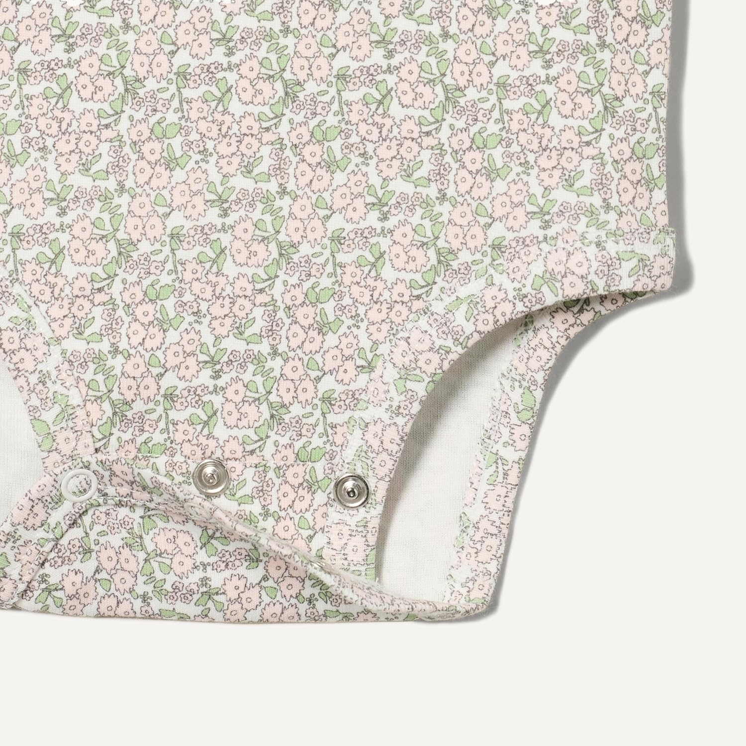 image:imageAmazon Essentials Unisex Babies ShortSleeve BodysuitsPinkFloral