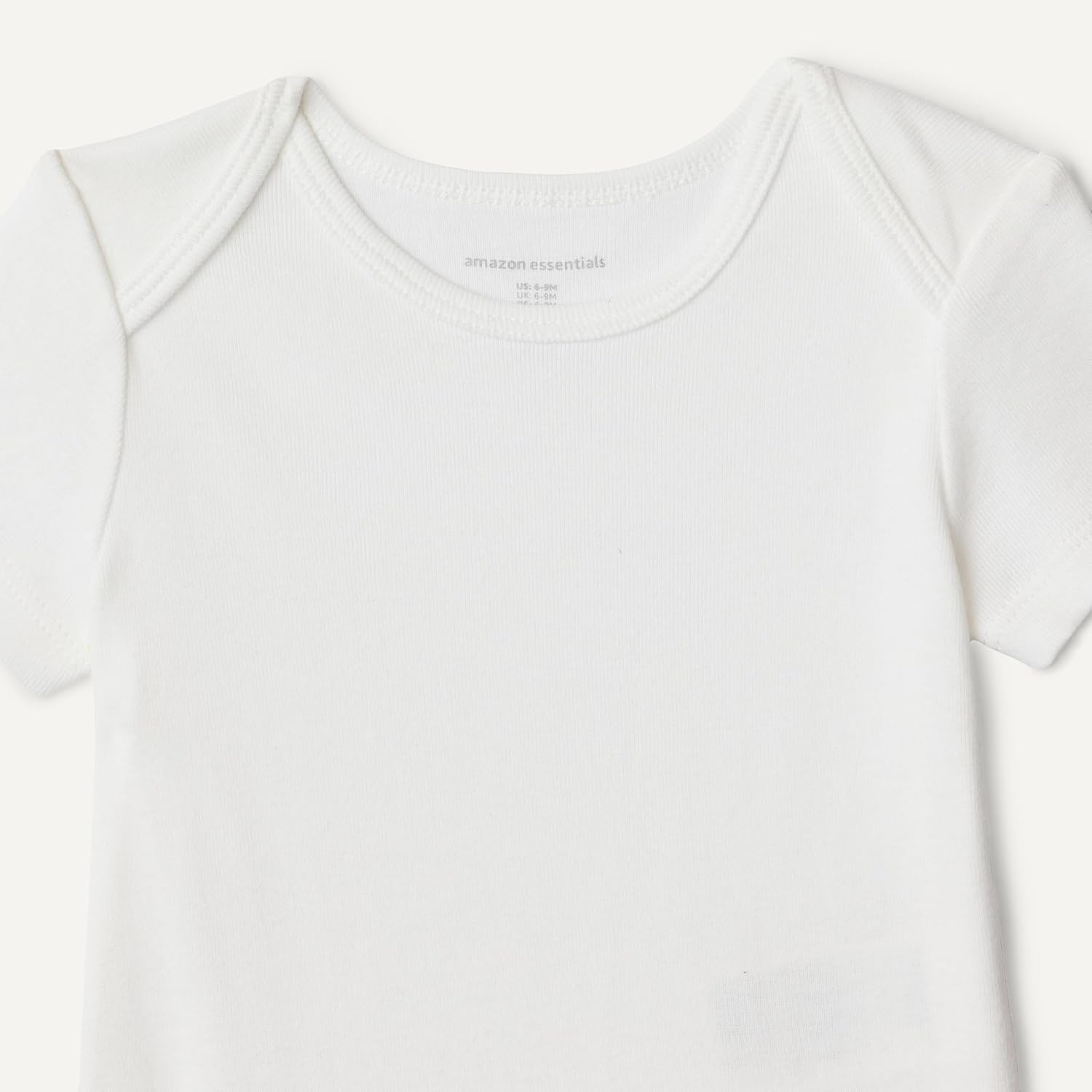 image:imageAmazon Essentials Unisex Babies ShortSleeve BodysuitsWhite