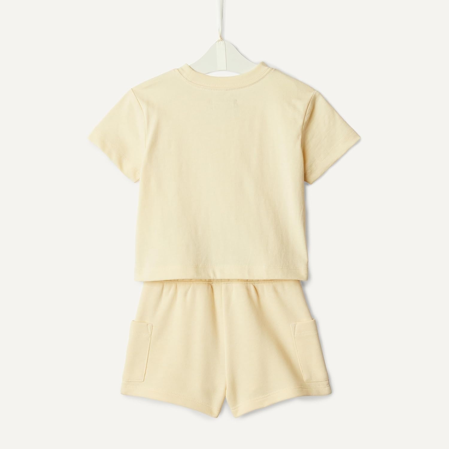 image:imageAmazon Essentials x Sofia Grainge Babies Toddlers and Boys TShirt and Short Play Set MultipacksLight Tan