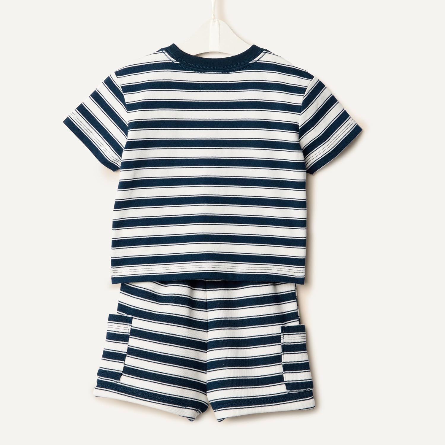 image:imageAmazon Essentials x Sofia Grainge Babies Toddlers and Boys TShirt and Short Play Set MultipacksStripe