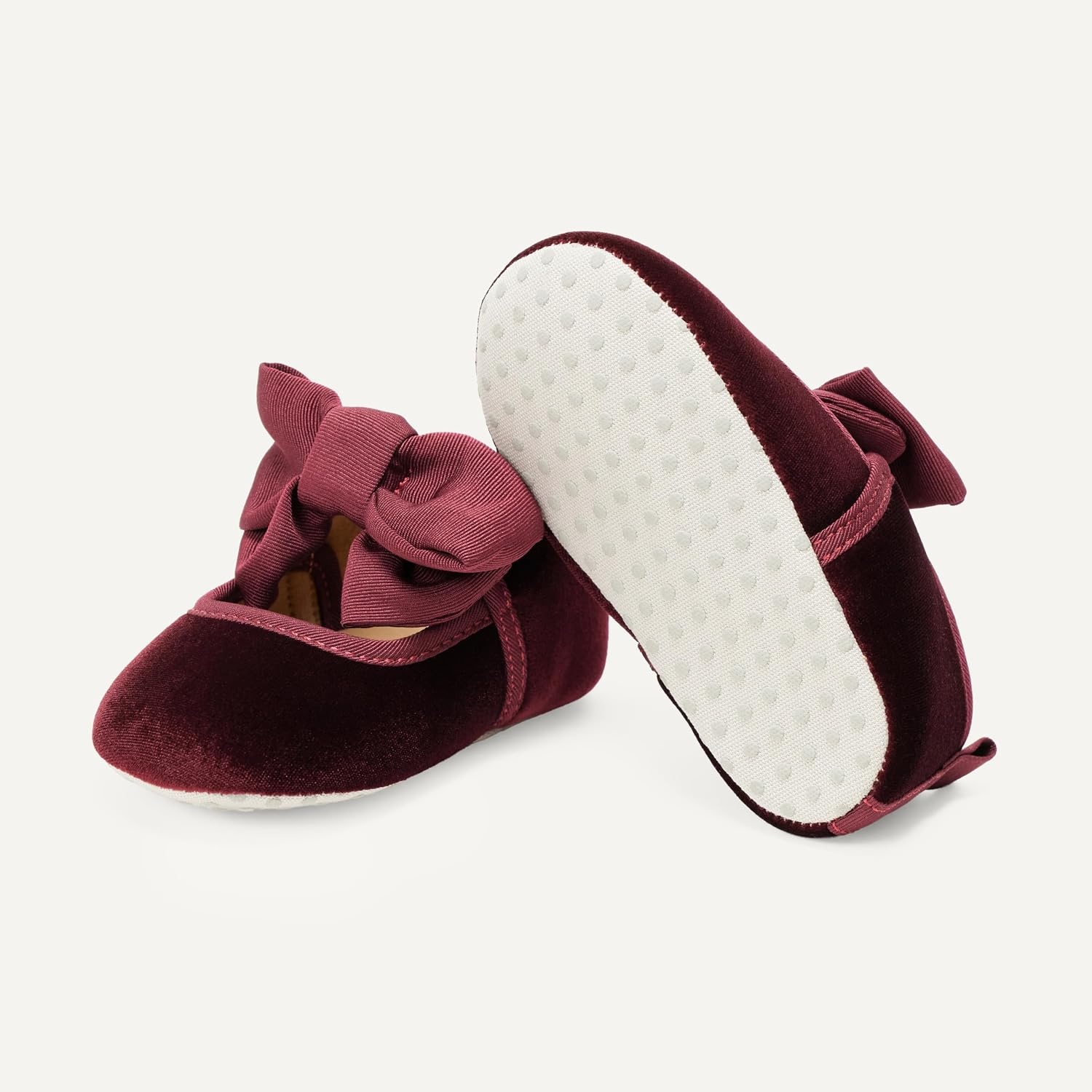image:imageAmazon Essentials x Sofia Grainge Baby Girls Mary Jane Shoes with Bow DetailBurgundy