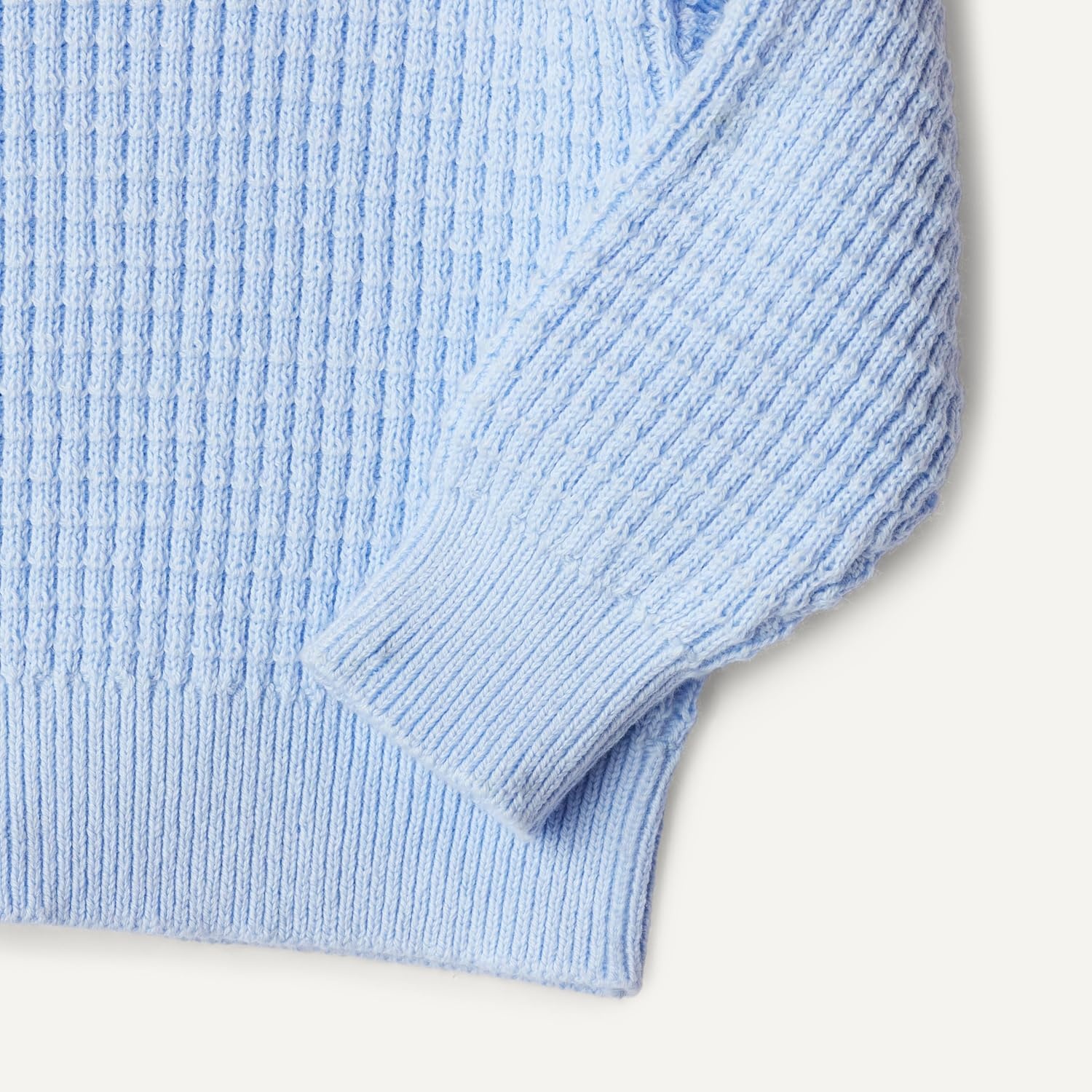image:imageAmazon Essentials x Sofia Grainge Mommy amp Me Cotton Crochet Sweaters amp Tank SetsLight Blue