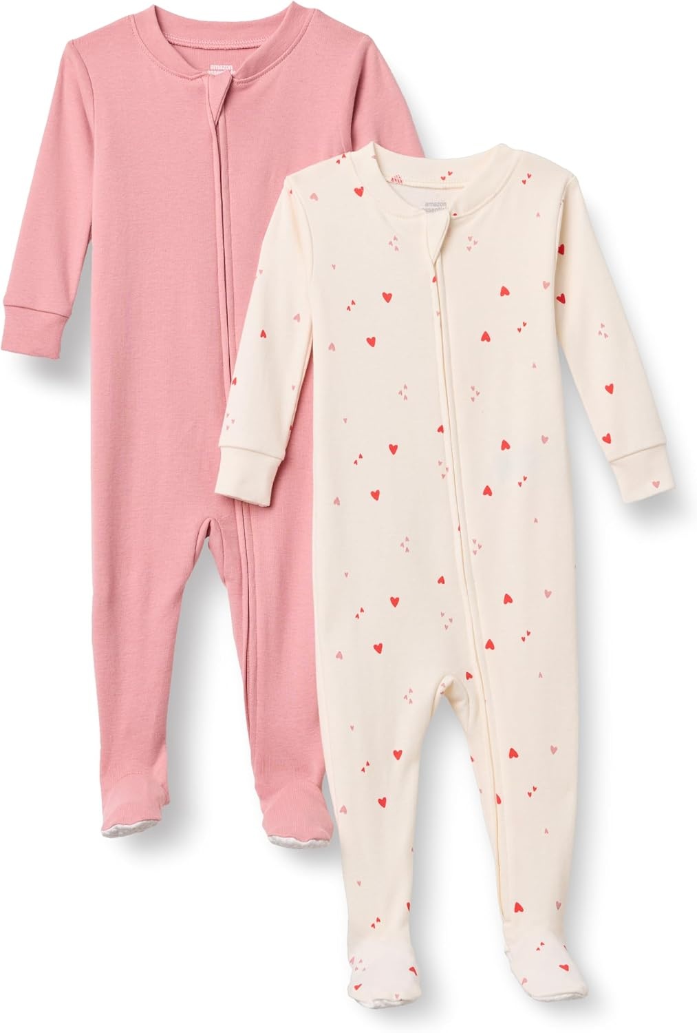image:imageAmazon Essentials x Sofia Grainge Mommy and Me Long Sleeve Pajama SetIvory Multi Hearts
