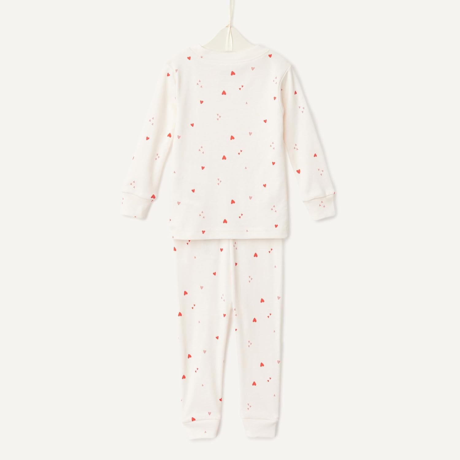 image:imageAmazon Essentials x Sofia Grainge Mommy and Me Long Sleeve Pajama SetIvory Multi Hearts