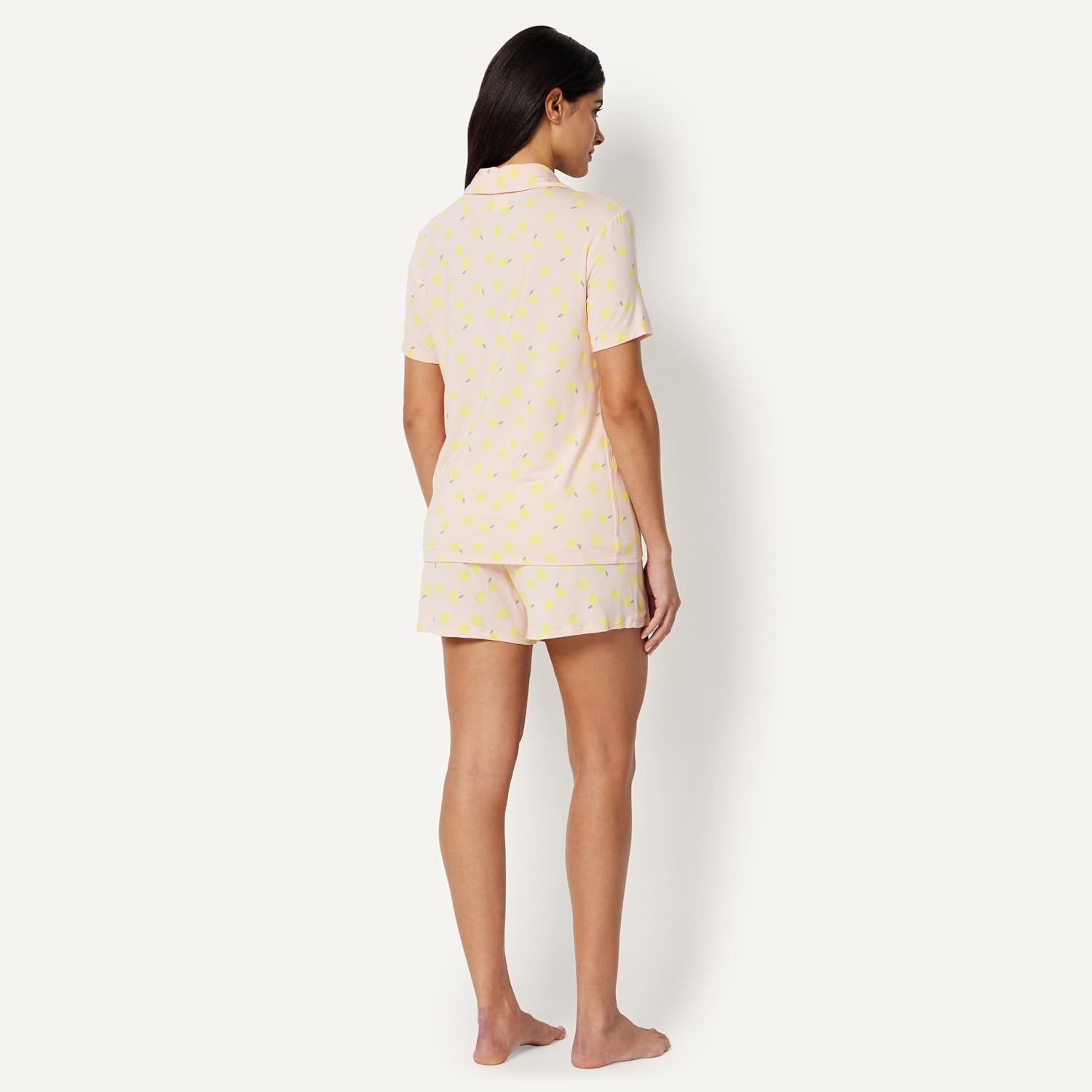 image:imageAmazon Essentials x Sofia Grainge Mommy and Me Short Sleeve Pajama SetLight Pink Lemon