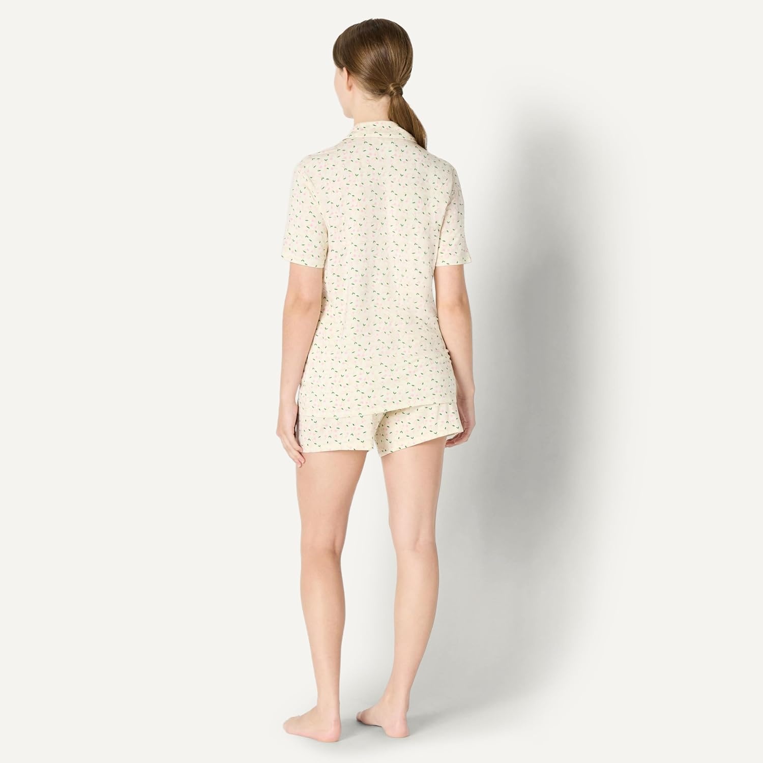 image:imageAmazon Essentials x Sofia Grainge Mommy and Me Short Sleeve Pajama SetPale Pink Cherries
