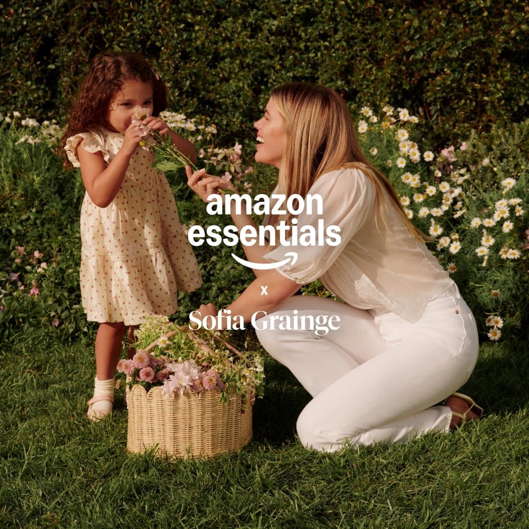 image:imageAmazon Essentials x Sofia Grainge Mommy and Me Short Sleeve Pajama SetPeach Strawberry Toss