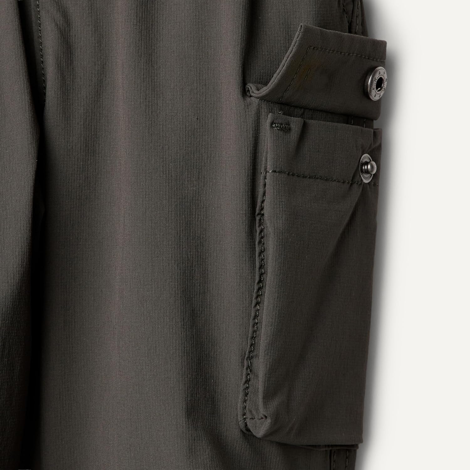 image:imageAmazon Essentials x Sofia Grainge Toddler and Baby Boys Nylon Parachute PantsDark Olive